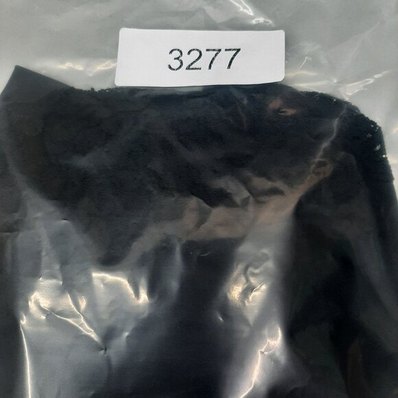 Vintage Sliperfection Black Half Slip Lace Trim bow Accent Size Large 24" - Picture 6 of 6